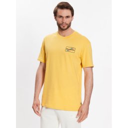 Billabong Póló Walled ABYZT01700 Sárga Regular Fit