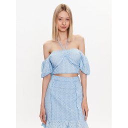 Guess Blúz Aini W3GP16 KALQ0 Kék Regular Fit