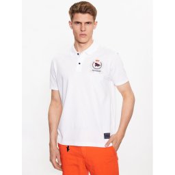 Paul&Shark Pólóing 23411278 Fehér Regular Fit