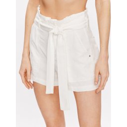 Guess Szövet rövidnadrág Janna W3GD0L WDP87 Ekru Loose Fit