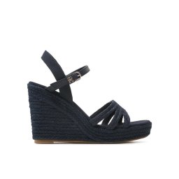 Tommy Hilfiger Espadrilles Essential Basic Wedge Sandal FW0FW07220 Sötétkék