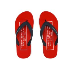 Tommy Hilfiger Flip-flops Rubber Hilfiger Beach Sandal FM0FM04468 Sötétkék