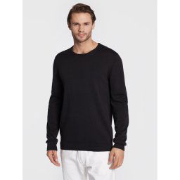 s.Oliver Sweater 2040664 Fekete Regular Fit
