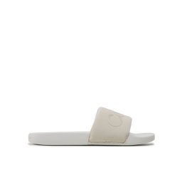 Calvin Klein Papucs Pool Slide Txt HM0HM00962 Ekru