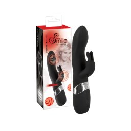 SMILE Blacky - USB-s 2 motoros vibrátor (fekete)