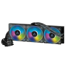 AMD/Intel processzor hűtő vízhűtéses 3x14cm fekete Arctic Liquid Freezer II 420 A-RGB (ACFRE00109A)