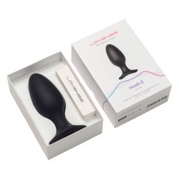 Lovense Hush 2 - okos análvibrátor (5,7 cm, L méret) (APP-os)