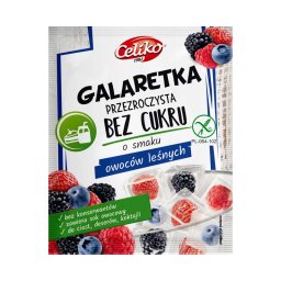 Celiko cukormentes tortazselé erdei gyümölcs 14g