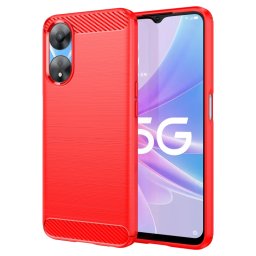FLEXI TPU burkolat Oppo A78 5G piros