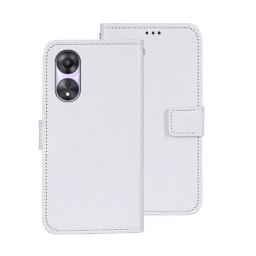 IDEWEI pénztárcavédő Oppo A78 5G fehér