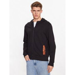 Calvin Klein Pulóver Logo K10K112204 Fekete Regular Fit