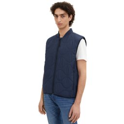 Tom Tailor Denim Mellény 1034447 Sötétkék