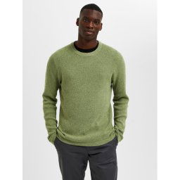 Selected Homme Sweater Rocks 16079776 Zöld Regular Fit
