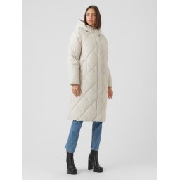 Vero Moda Pehelykabát Adelaloa 10267606 Ekru Regular Fit