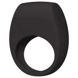LELO Tor 3 - App-vezérelt vibrációs péniszgyűrű, férfiaknak (fekete)