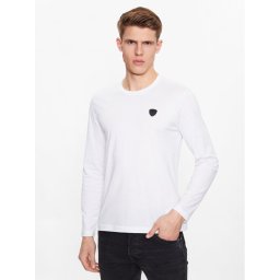 EA7 Emporio Armani Hosszú ujjú 3RPT43 PJNTZ 1100 Fehér Regular Fit