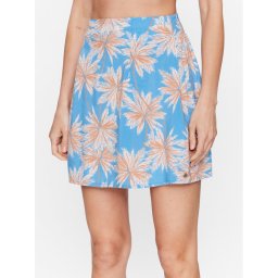Roxy Miniszoknya Golden Poppy ERJWK03139 Kék Regular Fit
