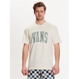 Vans Póló Varsity Type Ss Tee VN00003B Fehér Regular Fit