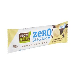 Rice Up Zero Sugar rizsszelet étcsokoládéval és banánnal 18g