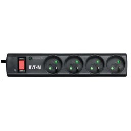 Eaton Protection Strip 4 FR, túlfeszültség védelem, 4 aljzat, 1 m