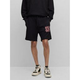 Hugo Sport rövidnadrág 50487543 Fekete Regular Fit