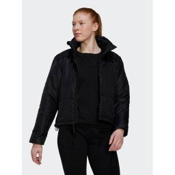 adidas Pehelykabát BSC HG8757 Fekete Loose Fit
