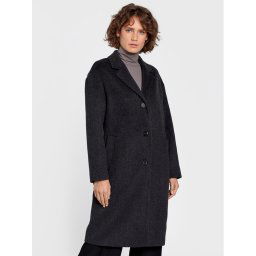 Calvin Klein Gyapjú kabát K20K204629 Szürke Regular Fit