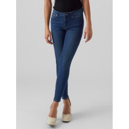 Vero Moda Farmer June 10278817 Sötétkék Slim Fit