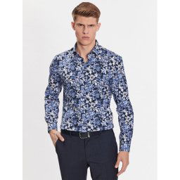 Seidensticker Ing 01.640830 Kék Slim Fit