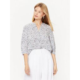 s.Oliver Blúz 2132607 Ekru Loose Fit