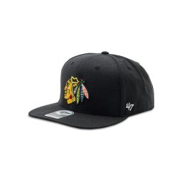 47 Brand Baseball sapka NHL Chicago Blackhawks No Shot '47 CAPTAIN H-NSHOT04WBP-BKB Fekete