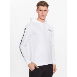 EA7 Emporio Armani Pulóver 8NPM18 PJ05Z 1101 Fehér Regular Fit