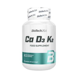 BioTechUsa Ca D3 K2 kapszula 90x