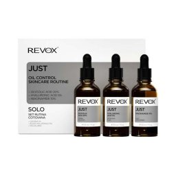 Revox B77 Just Oil Control Skincare Routine szett 3x30ml