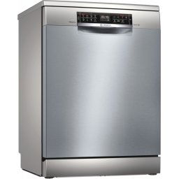 BOSCH SMS6ECI93E Serie 6, Szabadonálló mosogatógép, 60 cm, silver-inox, SMS6ECI93E, Home Connect