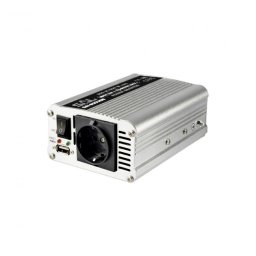 Feszültségátalakító, 300/600W, USB töltőaljzat