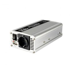 Feszültségátalakító, 500/1000W, USB aljzat