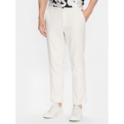 Blend Szövet nadrág 20715571 Ekru Regular Fit