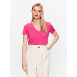 United Colors Of Benetton Póló 3NLHE4249 Rózsaszín Regular Fit
