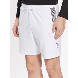 EA7 Emporio Armani Sport rövidnadrág 3RPS55 PJLIZ 1100 Fehér Regular Fit