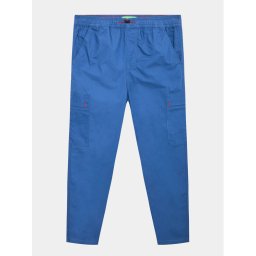 United Colors Of Benetton Szövet nadrág 4AC7CF01X Kék Regular Fit