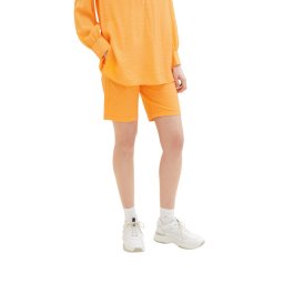 Tom Tailor Szövet rövidnadrág 1035499 Narancssárga Regular Fit