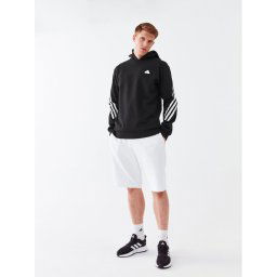adidas Pulóver Future Icons 3-Stripes IC6710 Fekete Regular Fit