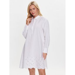United Colors Of Benetton Hétköznapi ruha 481YDV04I Fehér Regular Fit