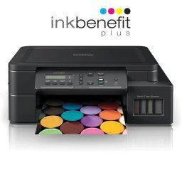 BROTHER többfunkciós tinta DCP-T520W - A4 128MB 1200x6000 17ppm 150 lap USB 2.0 WIFI - INKTANK