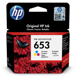 HP 653 (3YM74AE#302) - eredeti patron, color (színes)