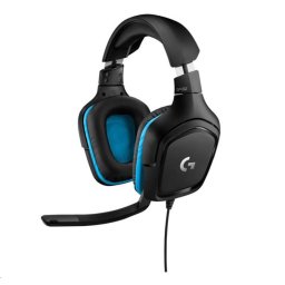 Logitech G432 7.1 vezetékes játékfejhallgató