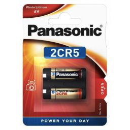 PANASONIC Lithium - FOTÓ akkumulátor 2CR-5L / 1BP 6V (bliszter - 1db)