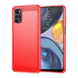 FLEXI TPU burkolat Motorola Moto E22s piros