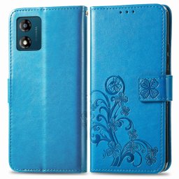 ART FLOWERS Pénztárcavédő Motorola Moto E13 kék